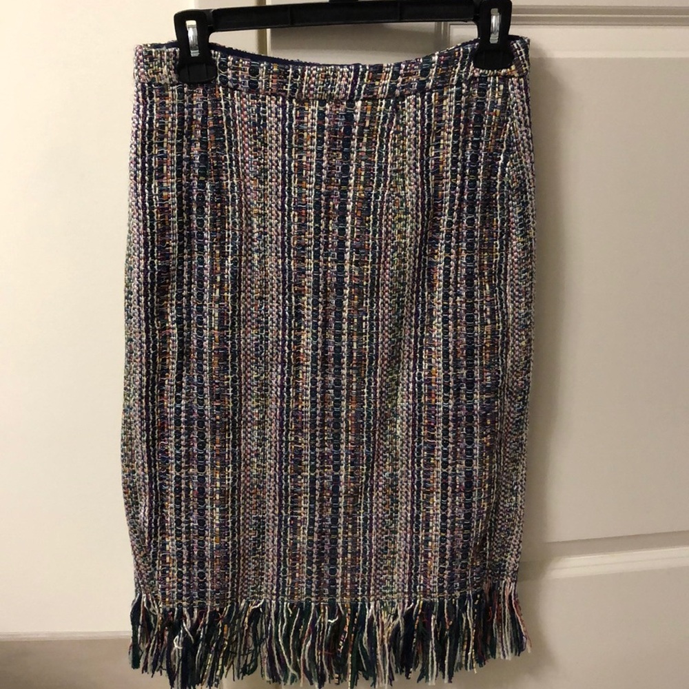 Anthropologie Maeve tweed skirt